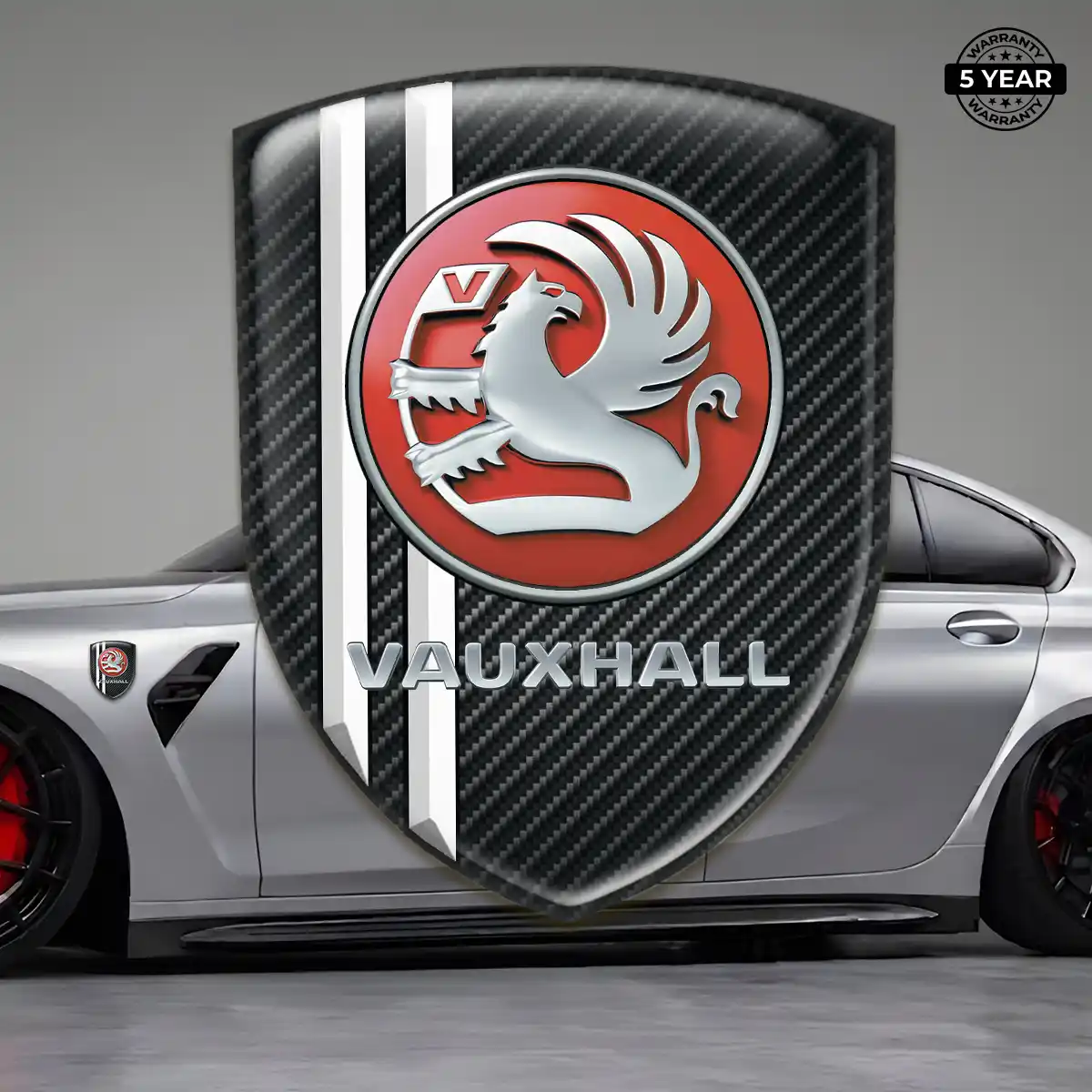 Vauxhall 3D Resin Sticker Interior Luxe