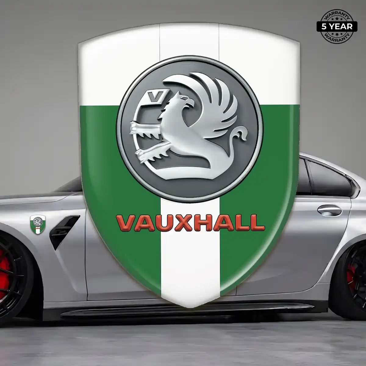Vauxhall 3D Resin Sticker Opulent Line