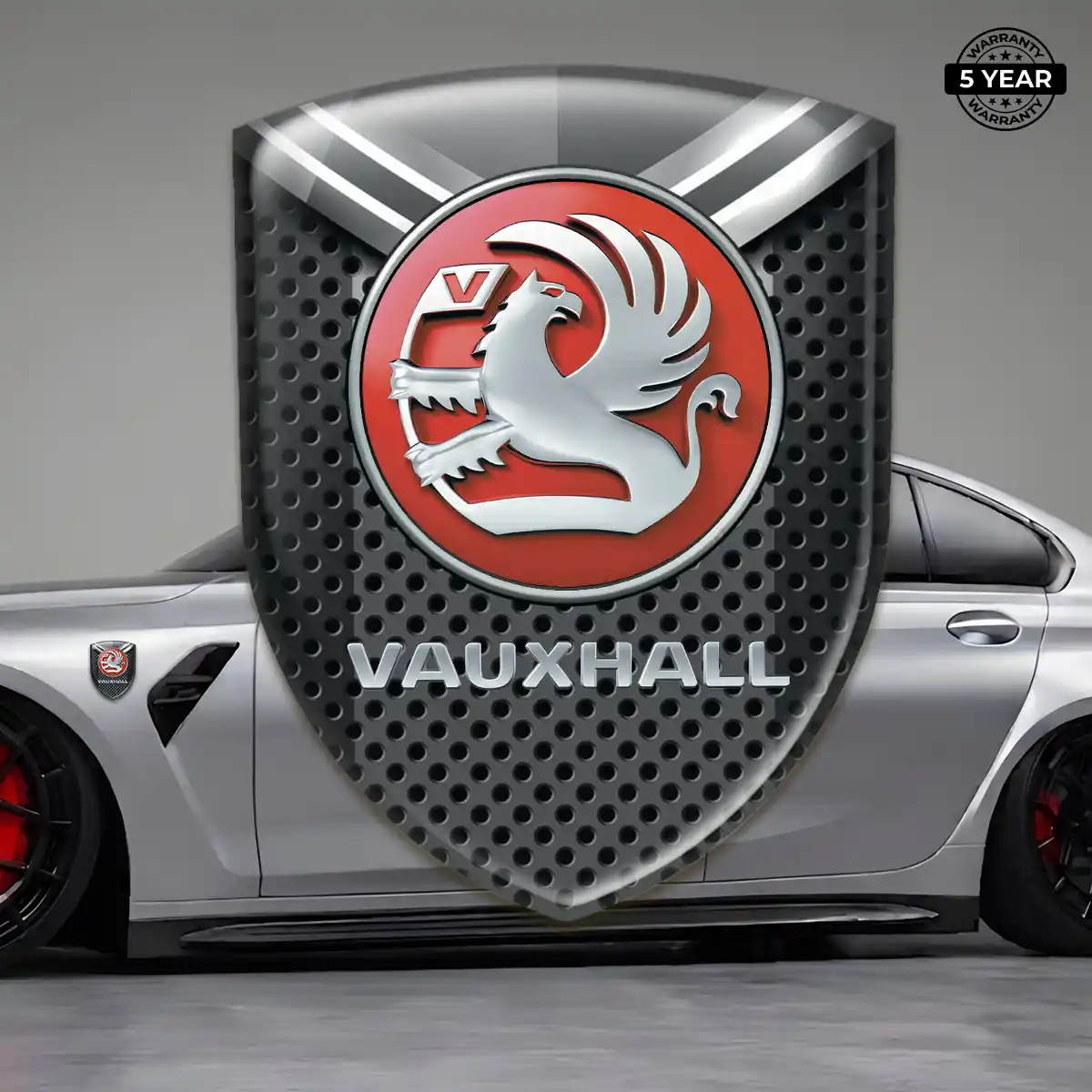 Vauxhall 3D Resin Sticker Outer Style