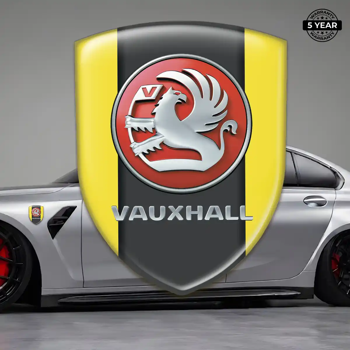 Vauxhall 3D Resin Sticker Prime Quality