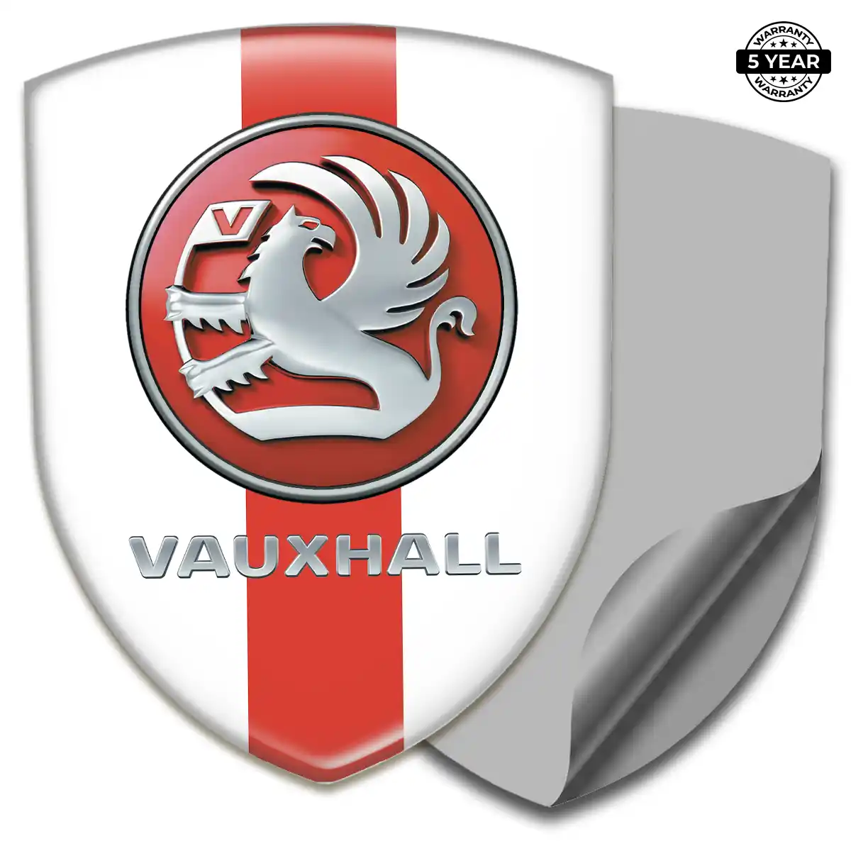 Vauxhall 3D Resin Sticker Resin Elite