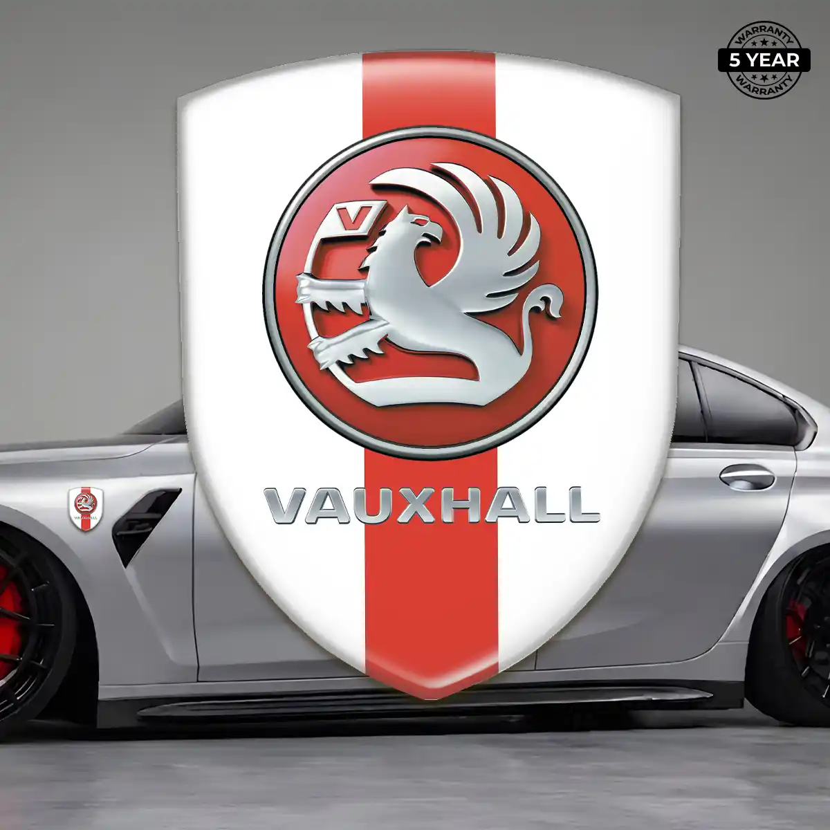 Vauxhall 3D Resin Sticker Resin Elite