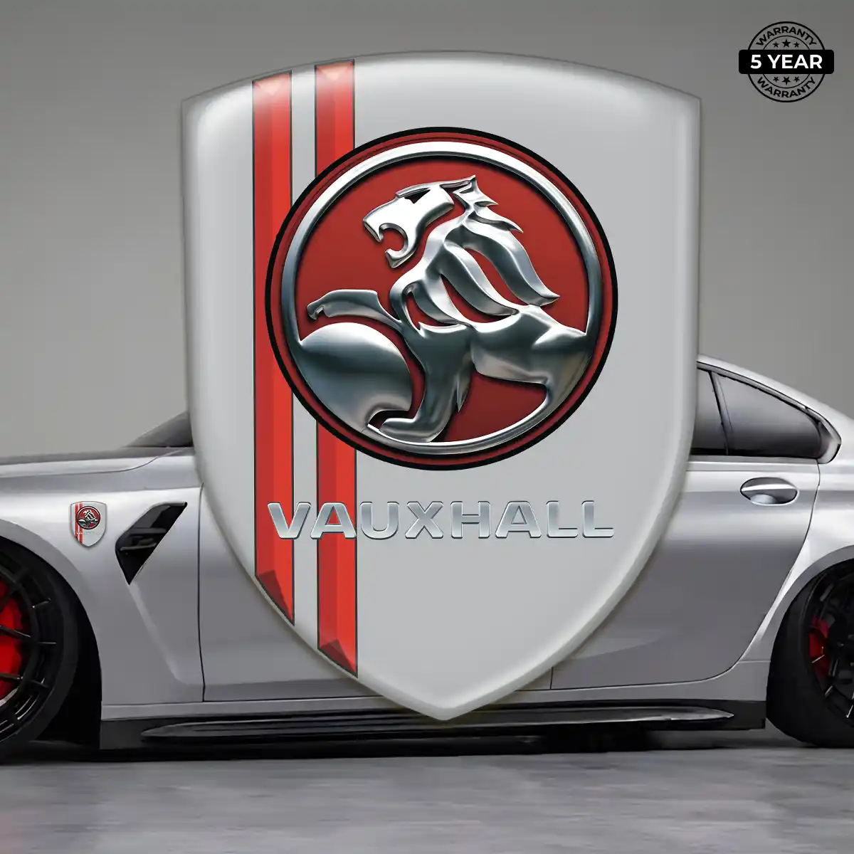 Vauxhall 3D Resin Sticker Signature Grade