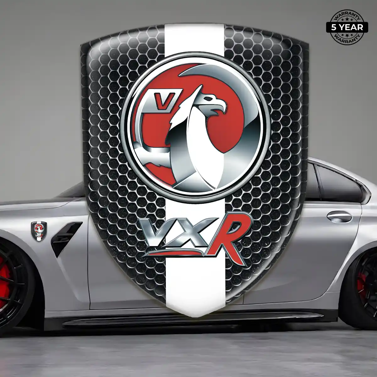 Vauxhall Automotive Emblem Sticker Cabin Style