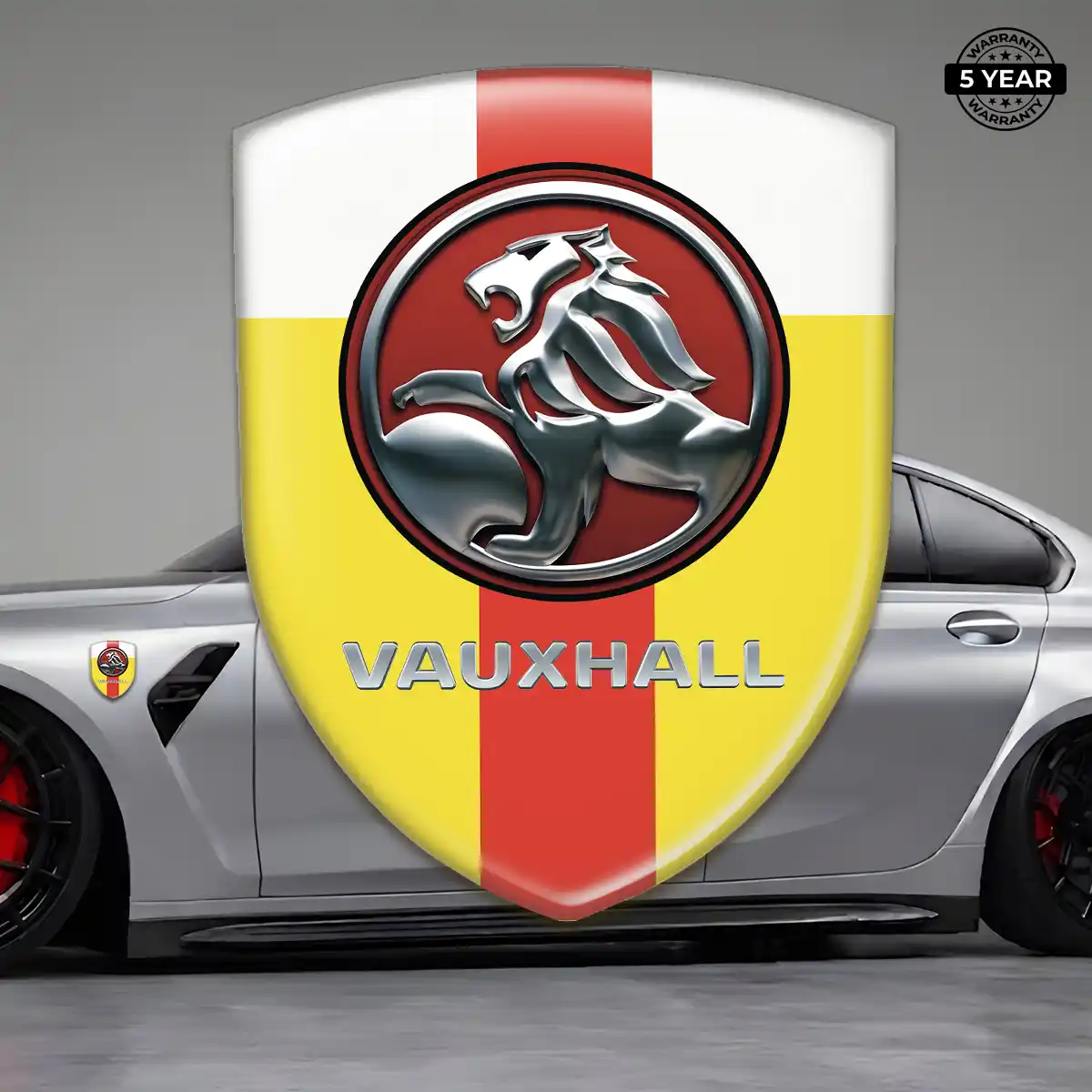 Vauxhall Automotive Emblem Sticker Deluxe Edition