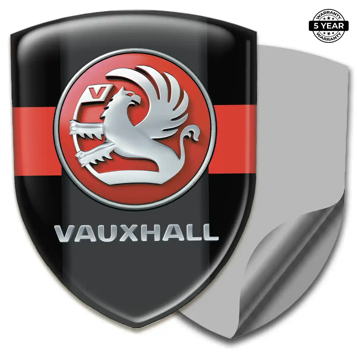 Vauxhall Automotive Emblem Sticker Interior Elegance