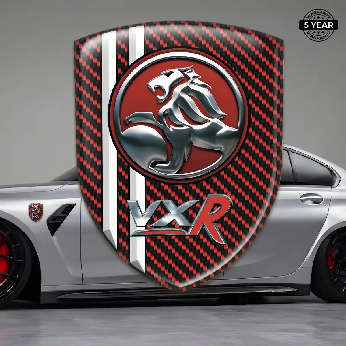 Vauxhall Automotive Emblem Sticker Resin Luxe