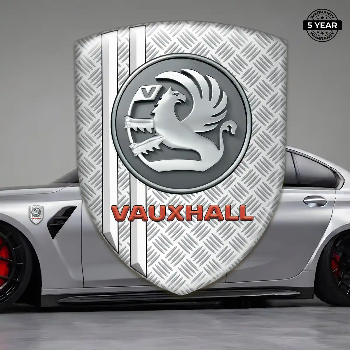 Vauxhall Automotive Emblem Sticker Signature Grade