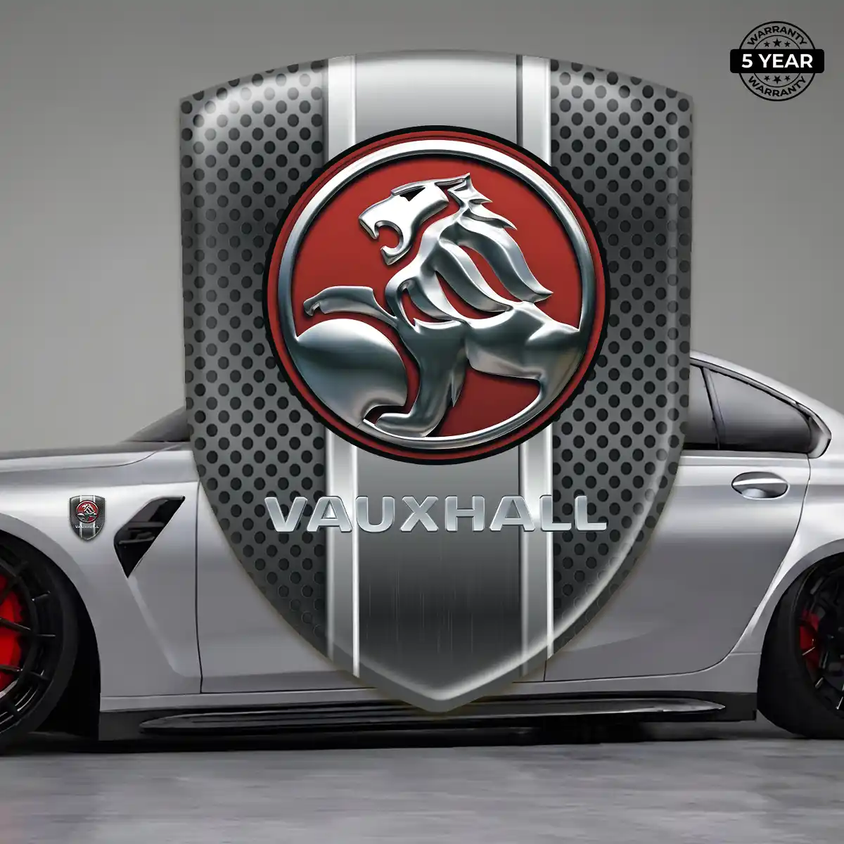 Vauxhall Automotive Logo Sticker Cabin Style