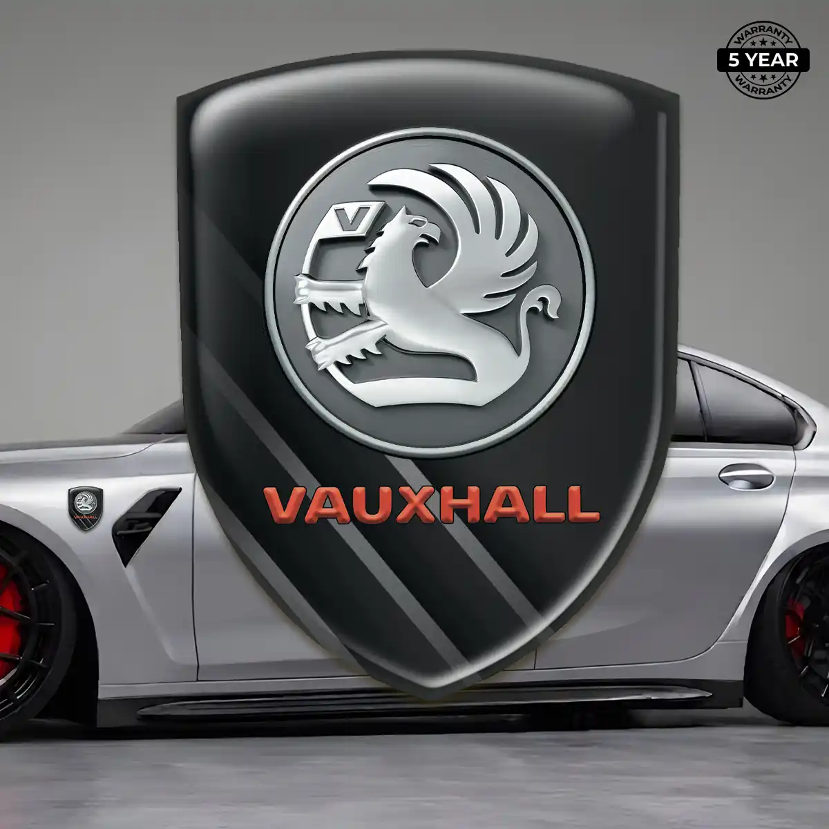 Vauxhall Automotive Logo Sticker Exterior Luxe