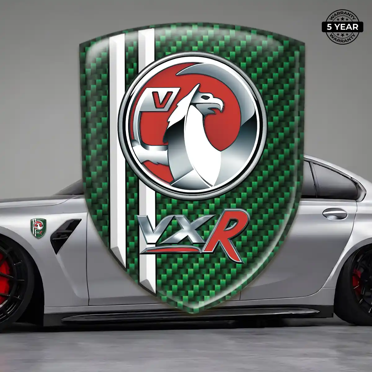 Vauxhall Automotive Logo Sticker Premium Dome