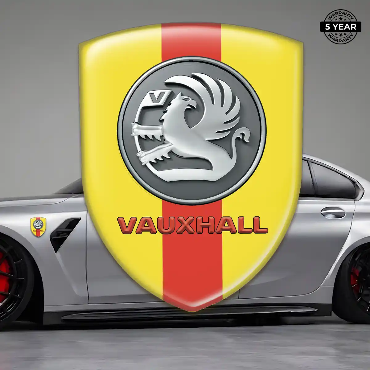 Vauxhall Automotive Logo Sticker Prestige Line