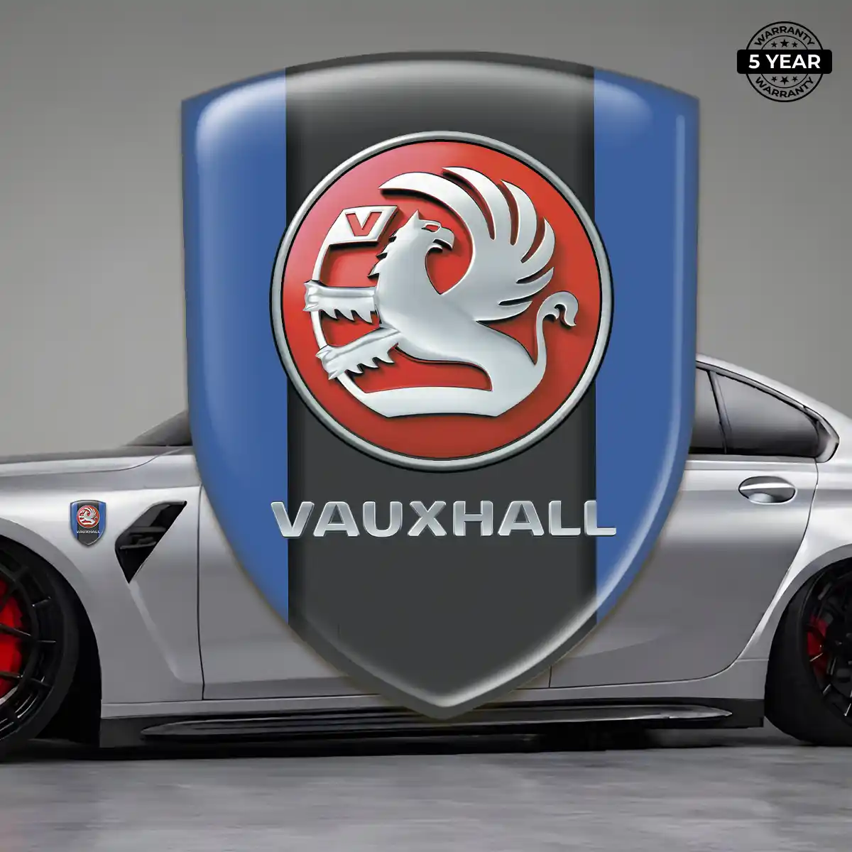 Vauxhall Automotive Logo Sticker Refined Design