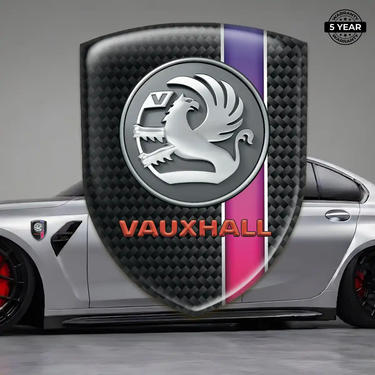 Vauxhall Automotive Resin Decal Deluxe Edition