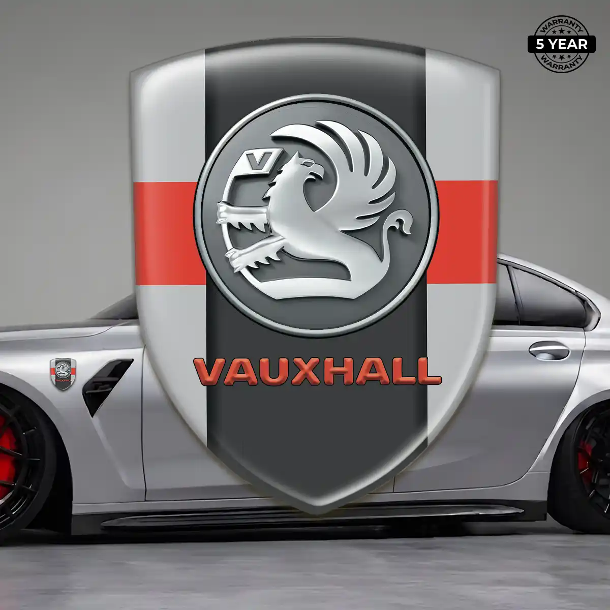 Vauxhall Automotive Resin Decal Resin Luxe