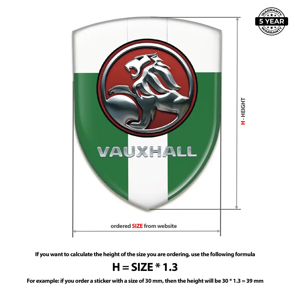 Vauxhall Badge Deluxe Edition
