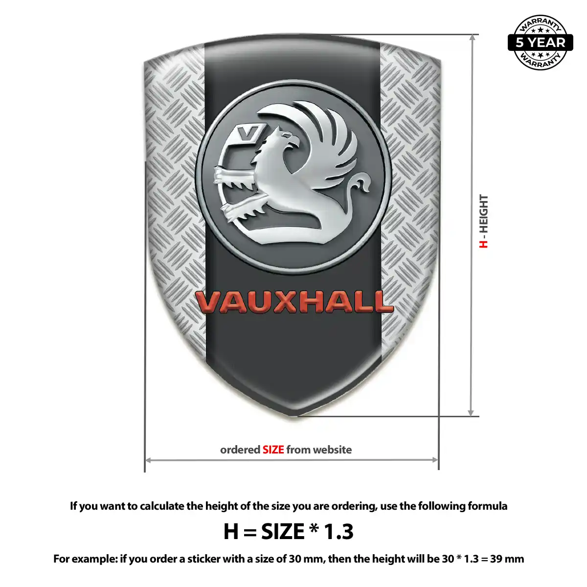 Vauxhall Badge Outer Style