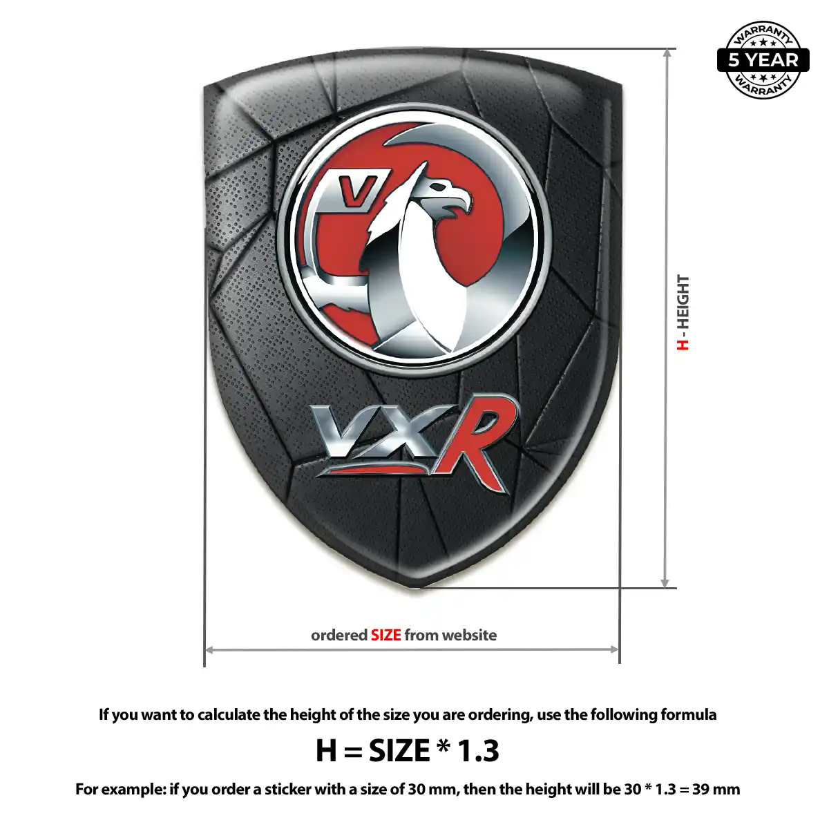 Vauxhall Badge Prestige Line