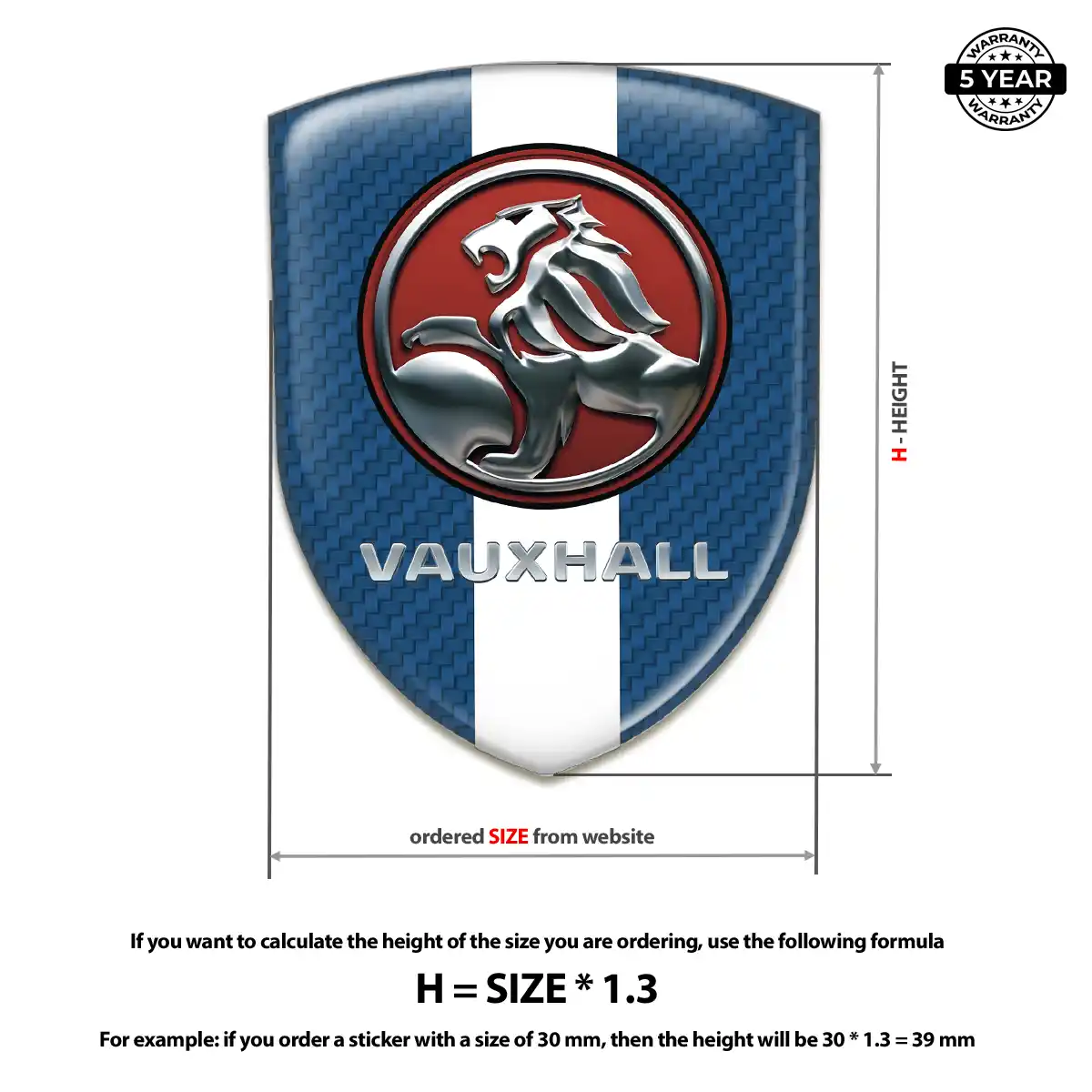 Vauxhall Badge Superior Craft