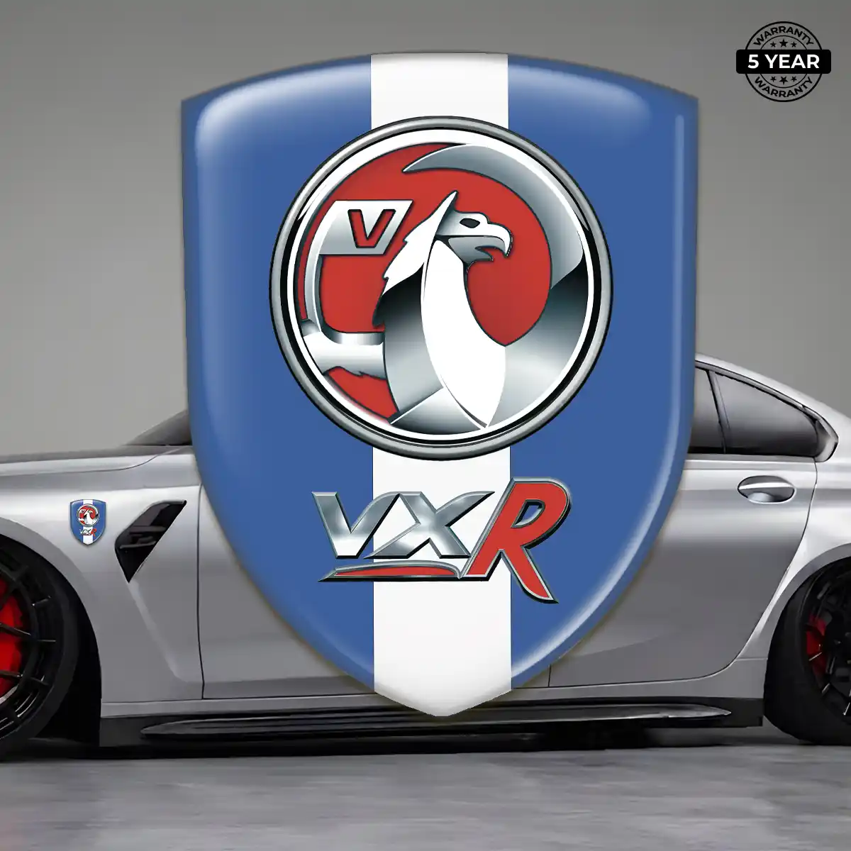 Vauxhall Car Badge Sticker Deluxe Edition