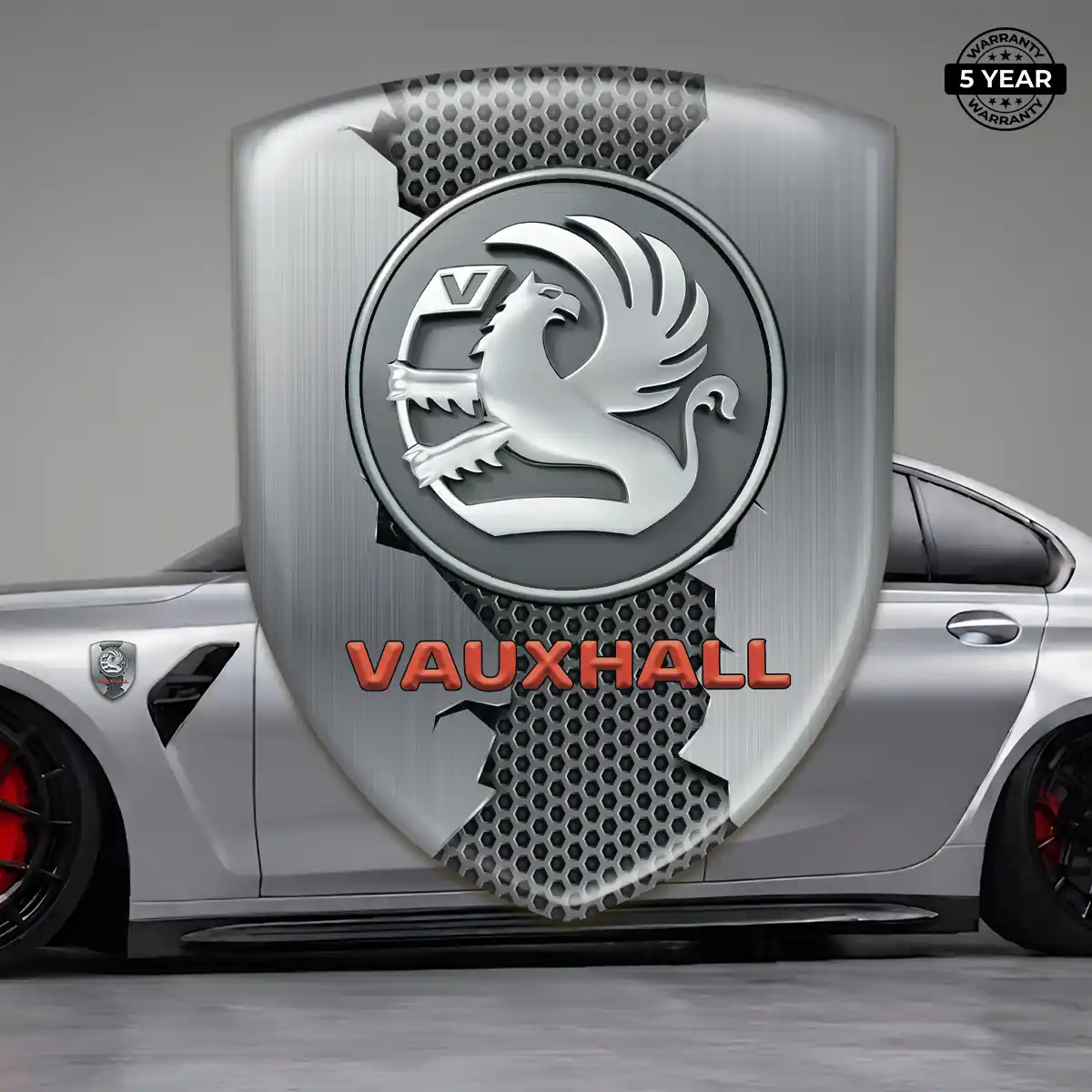 Vauxhall Car Badge Sticker Elite Edition