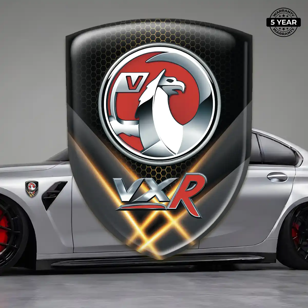 Vauxhall Car Badge Sticker Exclusive Series