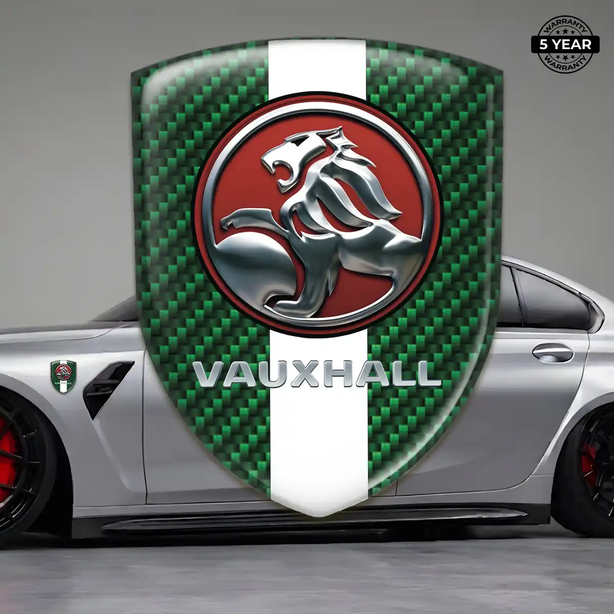 Vauxhall Car Badge Sticker Interior Elegance