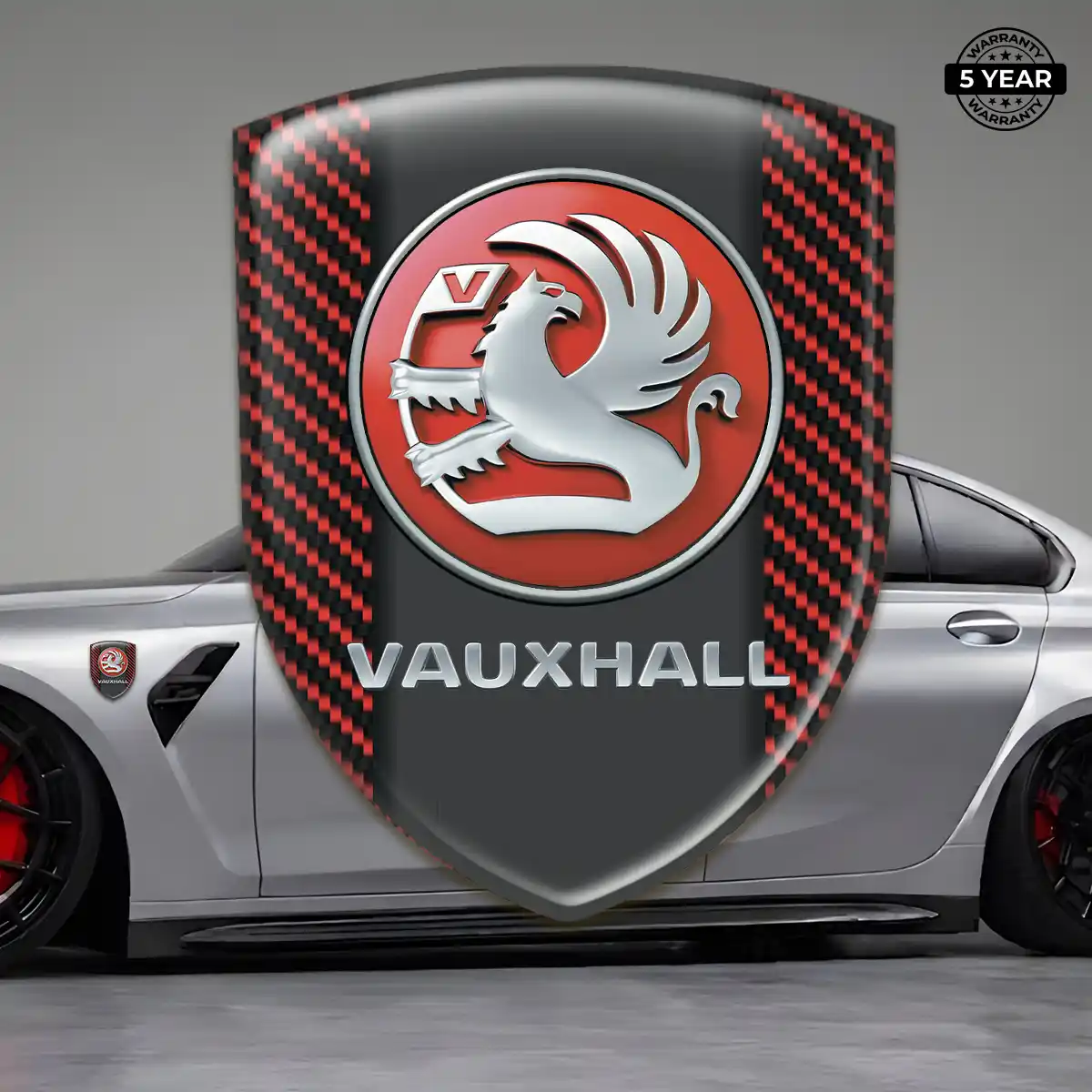 Vauxhall Car Emblem Decal Deluxe Edition