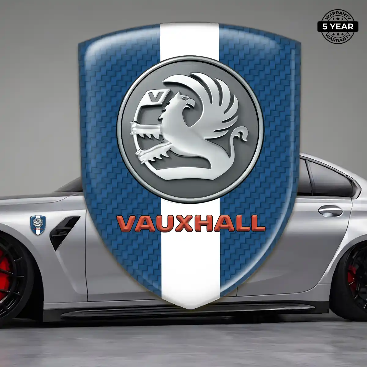 Vauxhall Car Emblem Decal Interior Elegance