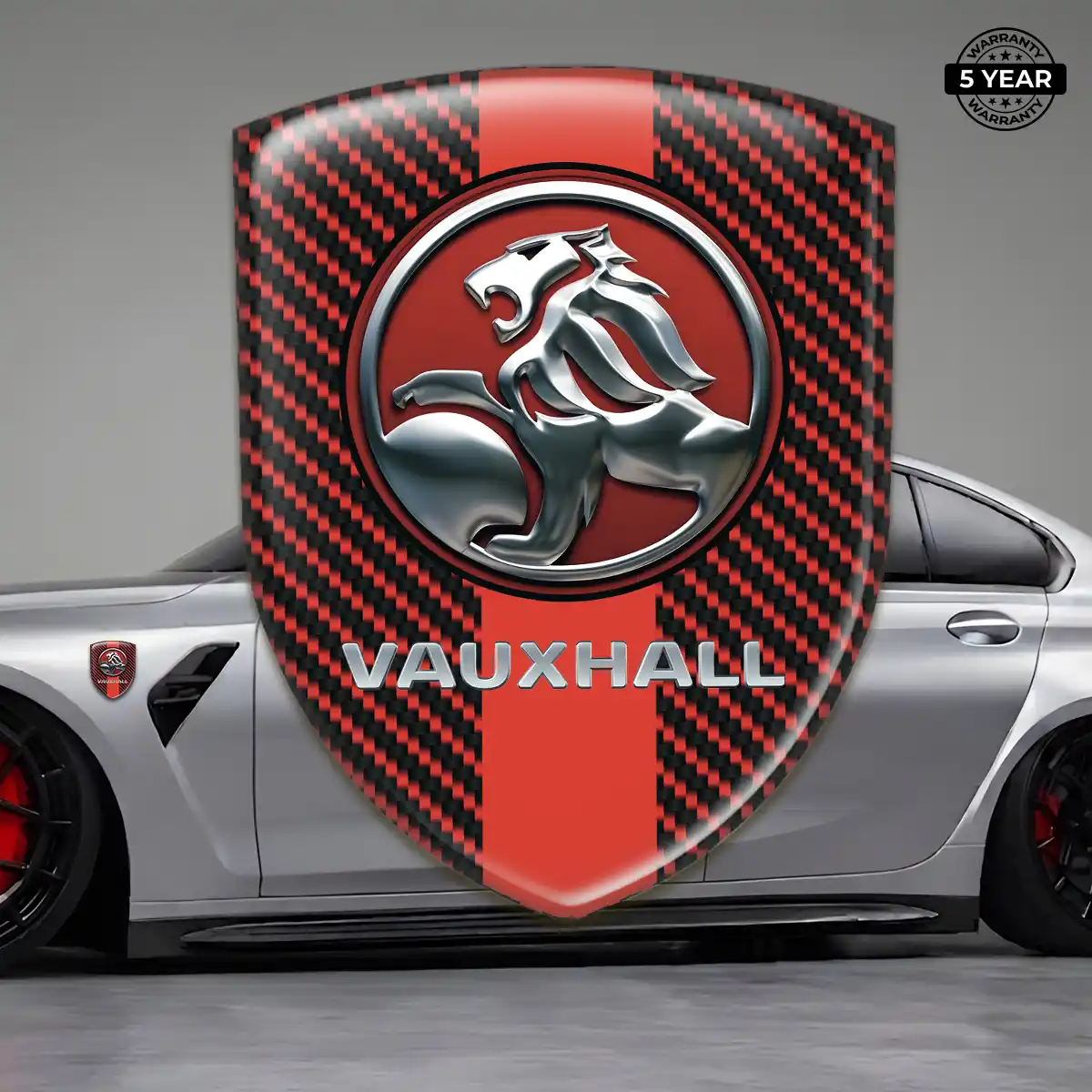 Vauxhall Car Emblem Decal Opulent Line