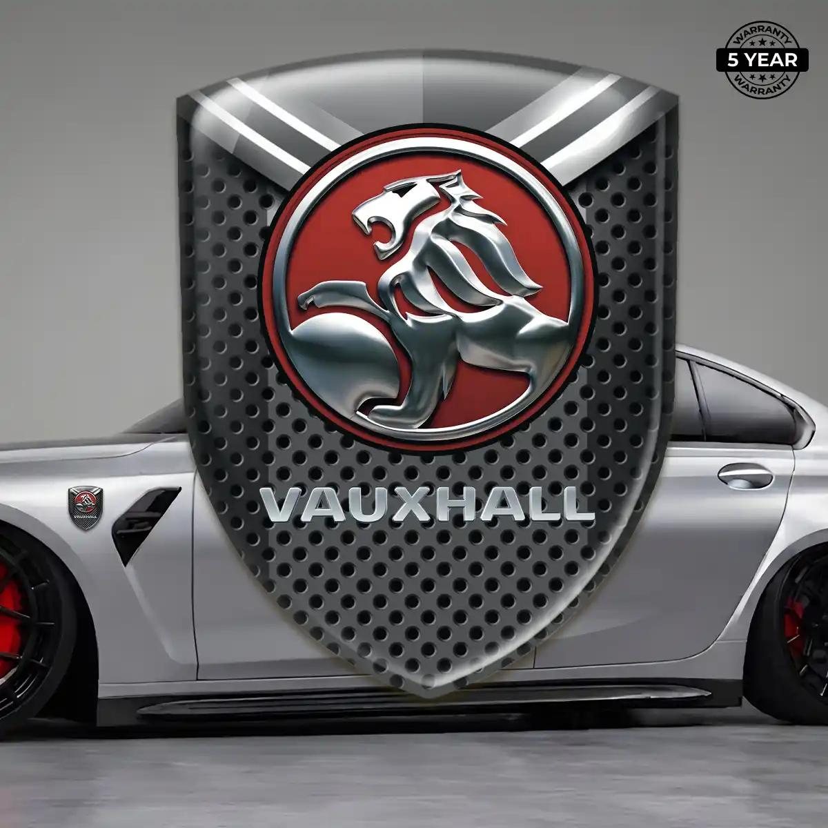 Vauxhall Car Emblem Decal Premium Dome