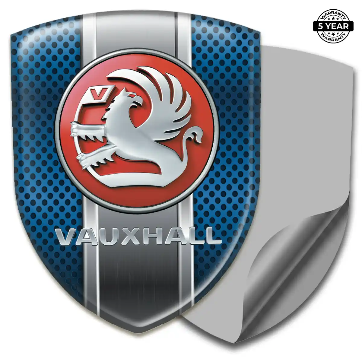 Vauxhall Car Emblem Decal Resin Luxe