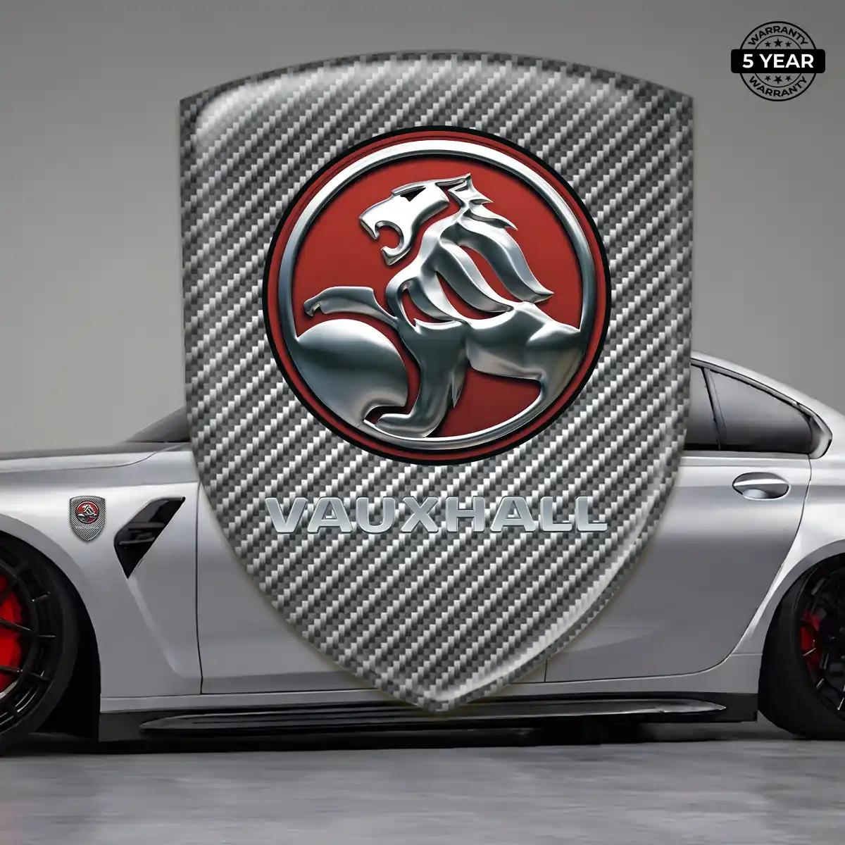 Vauxhall Car Emblem Overlay Deluxe Edition