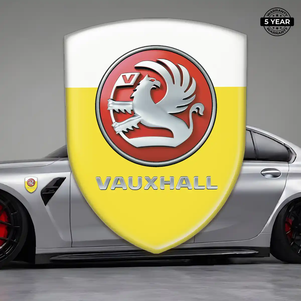 Vauxhall Car Emblem Overlay Interior Luxe
