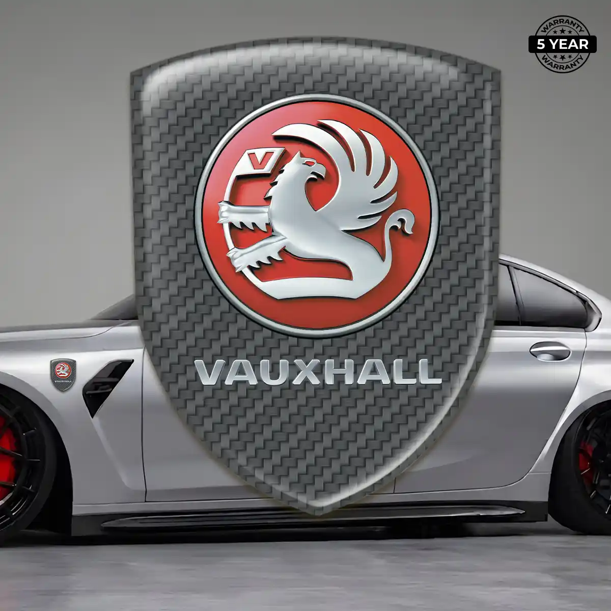 Vauxhall Car Emblem Overlay Noble Edition