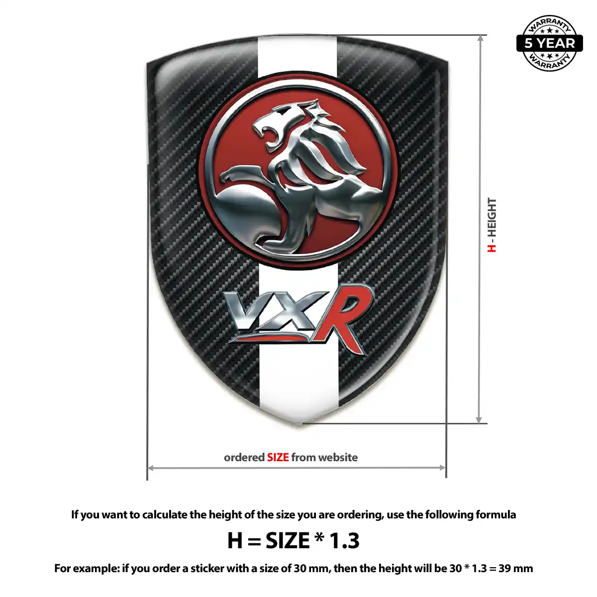 Vauxhall Car Emblem Overlay Opulent Line