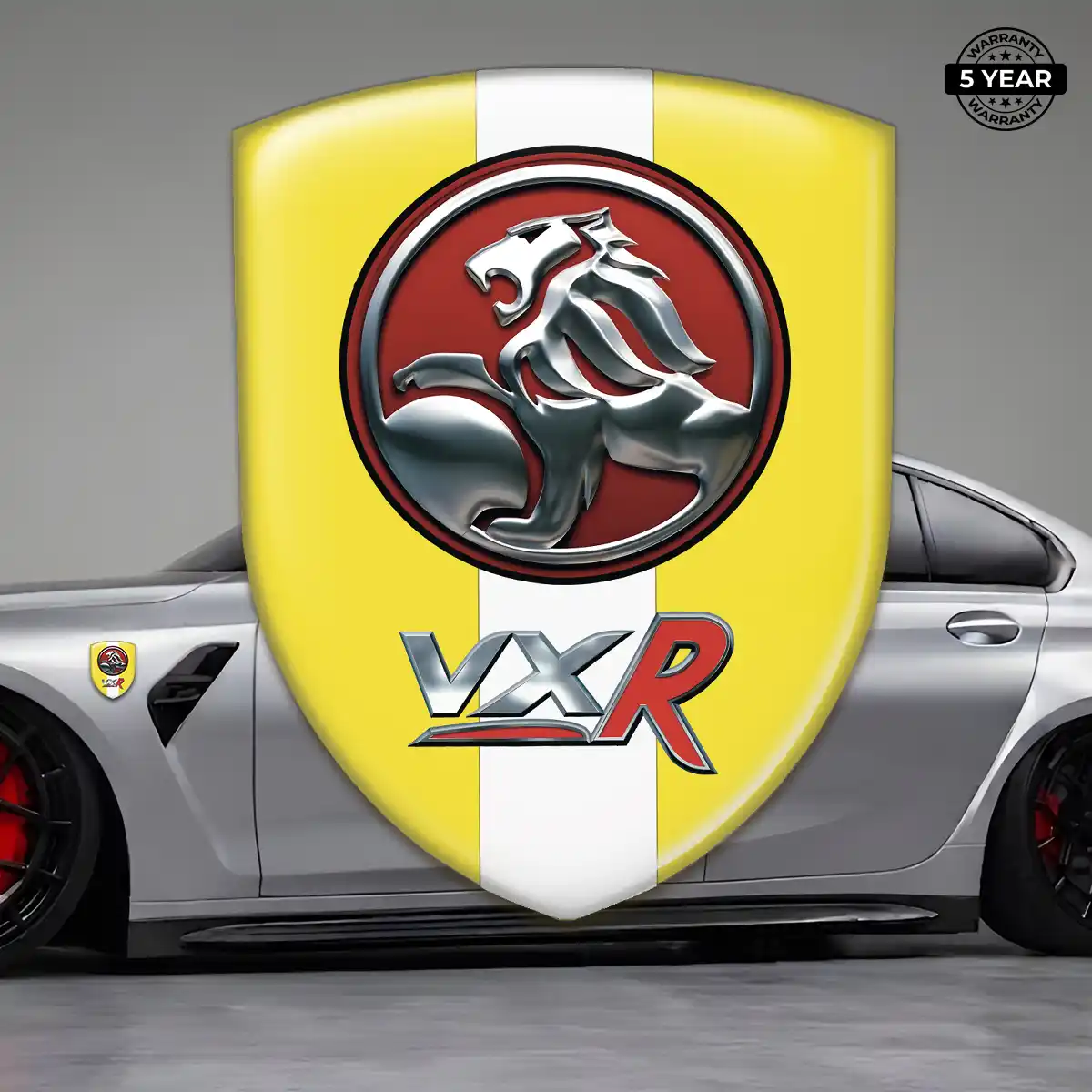 Vauxhall Car Emblem Overlay Prestige Line
