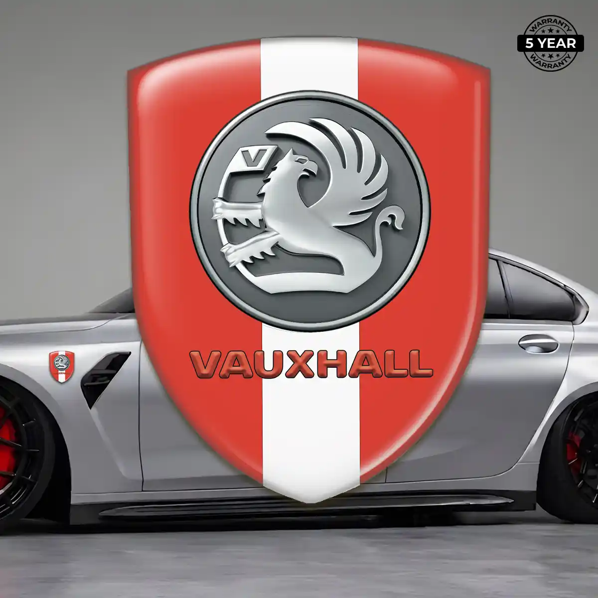 Vauxhall Car Emblem Overlay Resin Elite