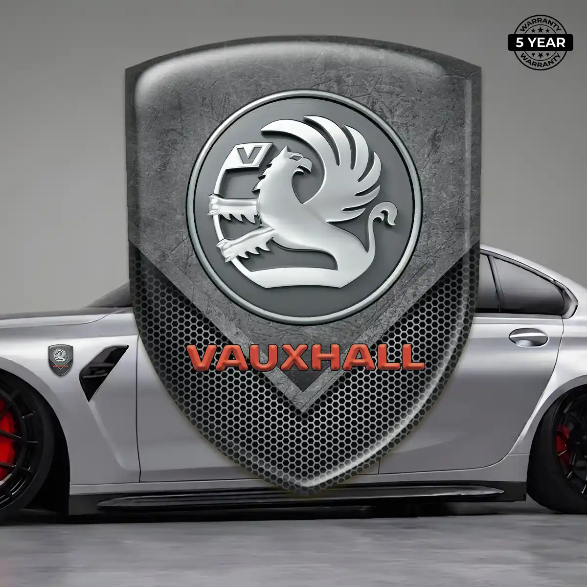 Vauxhall Car Emblem Overlay Signature Grade