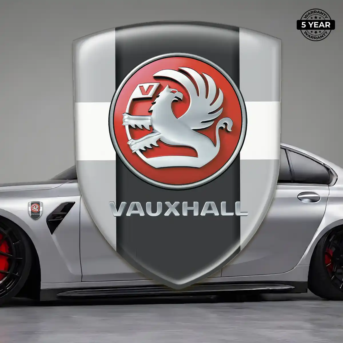 Vauxhall Car Emblem Overlay Superior Craft