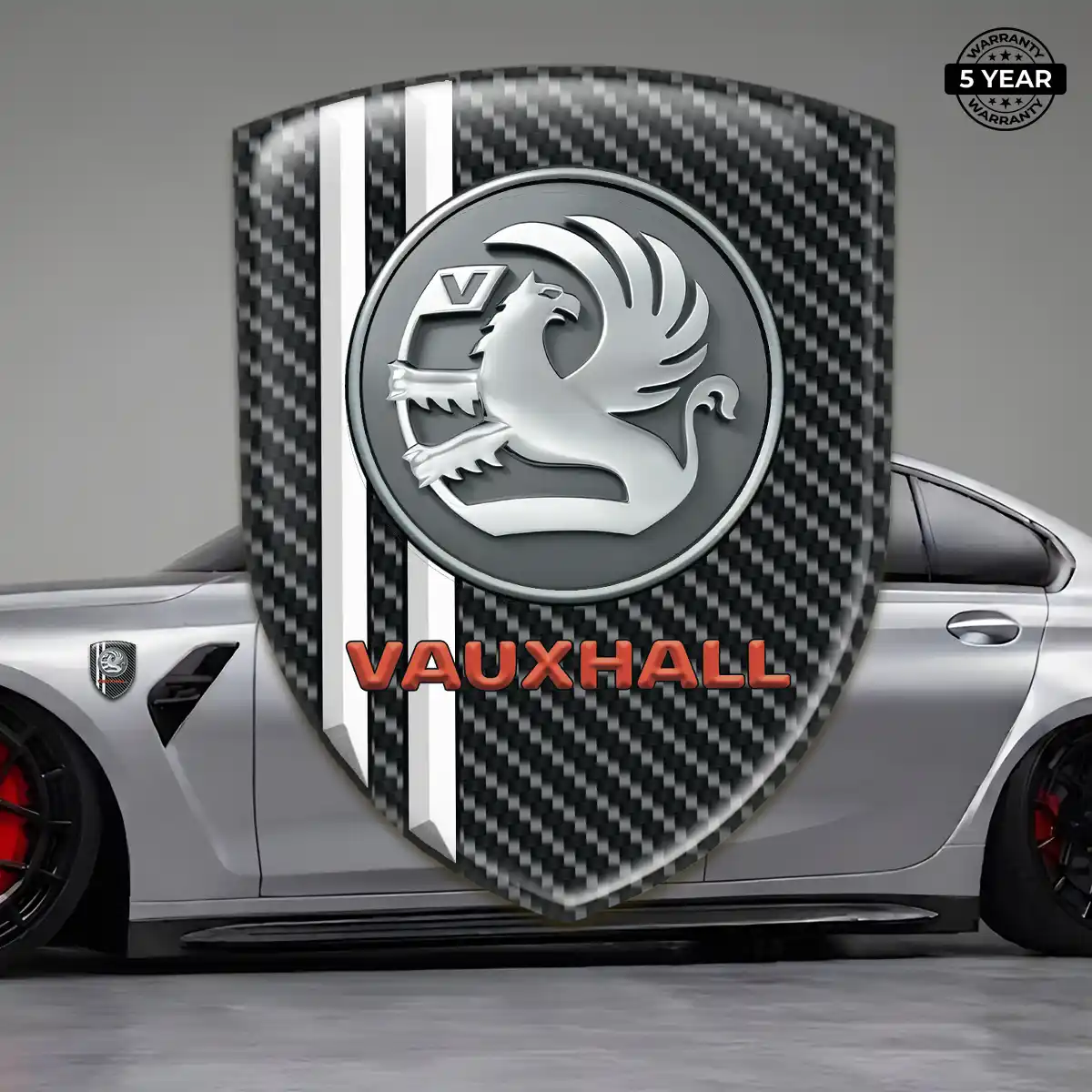Vauxhall Car Emblem Sticker Cabin Style