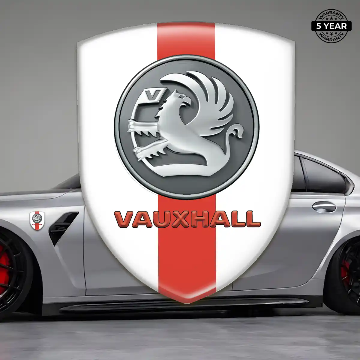 Vauxhall Car Emblem Sticker Deluxe Edition