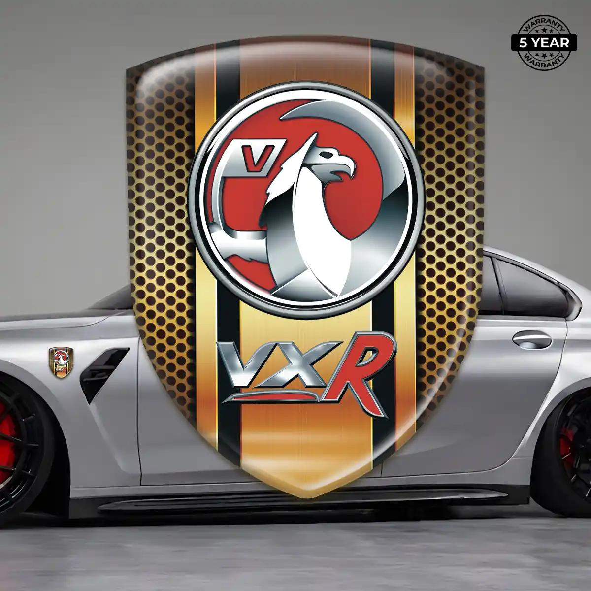 Vauxhall Car Emblem Sticker Elite Edition