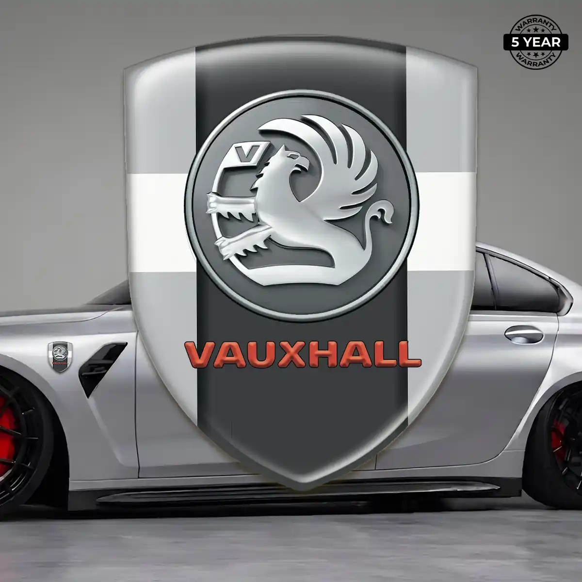 Vauxhall Car Emblem Sticker Interior Elegance