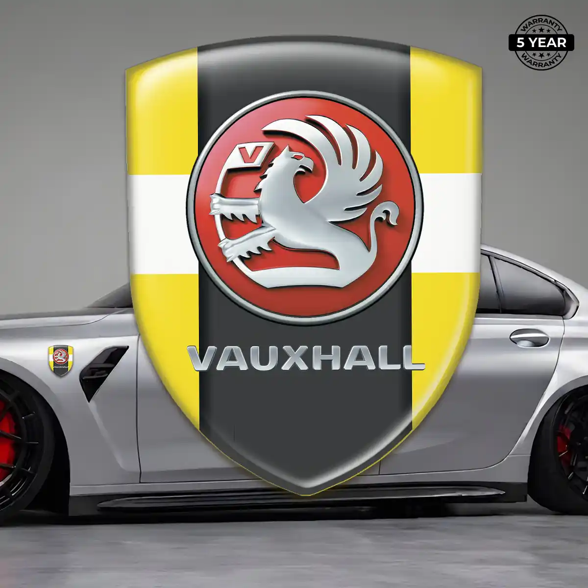 Vauxhall Car Emblem Sticker Opulent Line