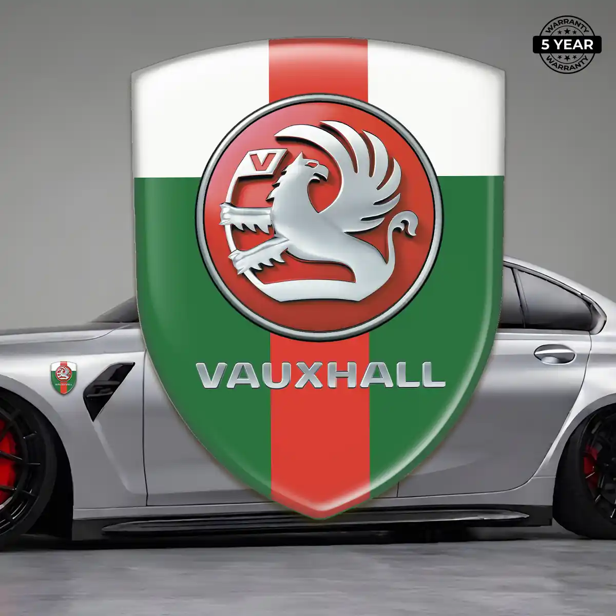 Vauxhall Car Emblem Sticker Prestige Line