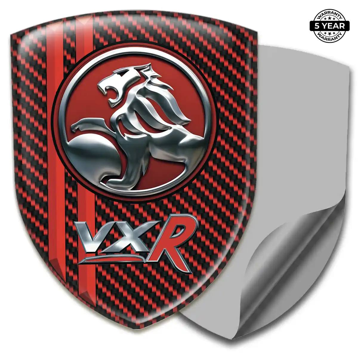Vauxhall Car Emblem Sticker Refined Design