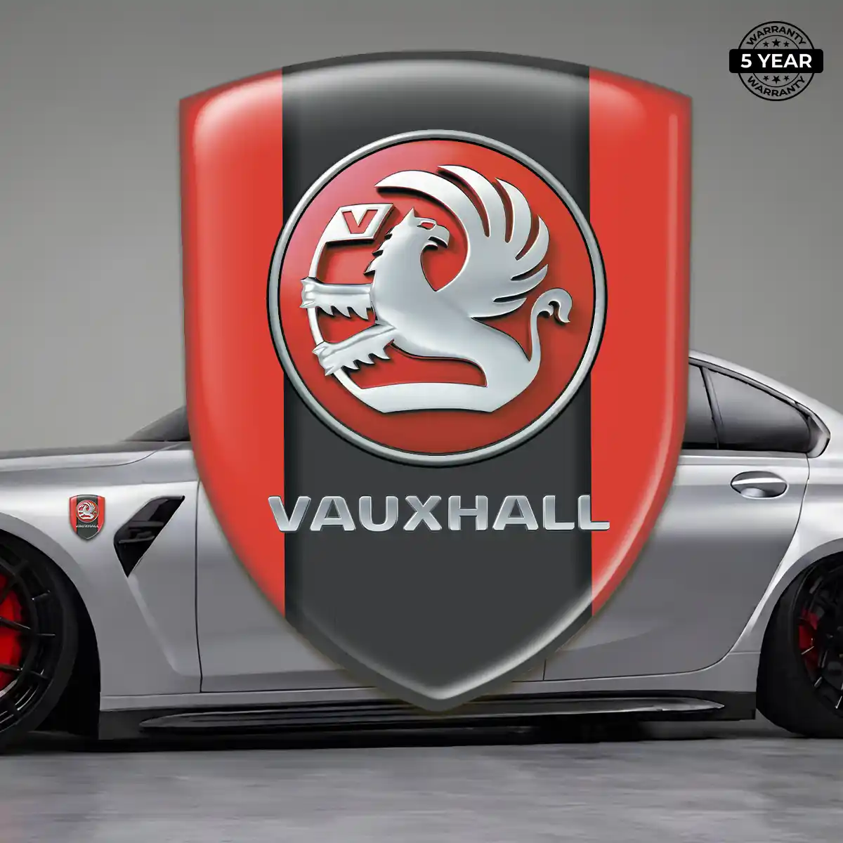 Vauxhall Car Emblem Sticker Sleek Style