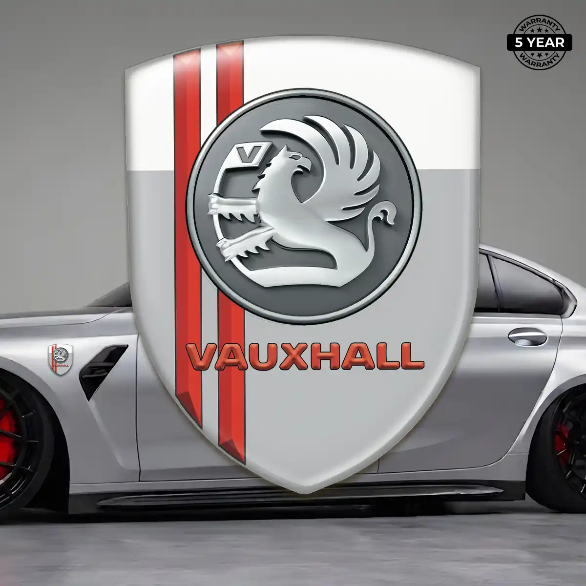 Vauxhall Car Logo Decal Refined Design