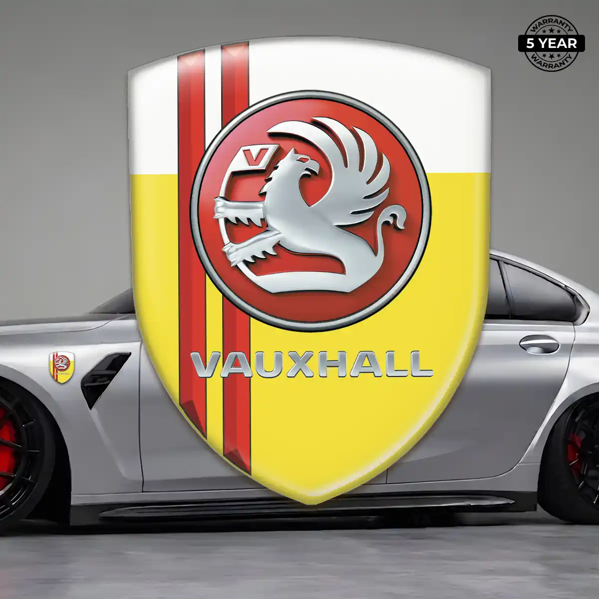 Vauxhall Car Logo Decal Sleek Style